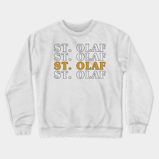 St. Olaf Crewneck Sweatshirt by sydneyurban